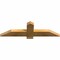 Ekena Millwork Eugene Rough Sawn Timber Gable Bracket, Western Red Cedar, 36"W x 10"H x 2"D x 4"F, 7/12 Pitch GBW036X10X0204EUG00RWR - alternate 5